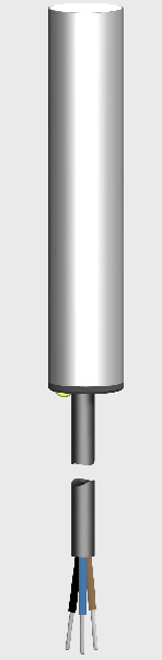 Product image of article SK1-4-10-P-b-S from the category Capacitive sensors > Cylinder, smooth sleeve > 10 mm, smooth sleeve by Dietz Sensortechnik.